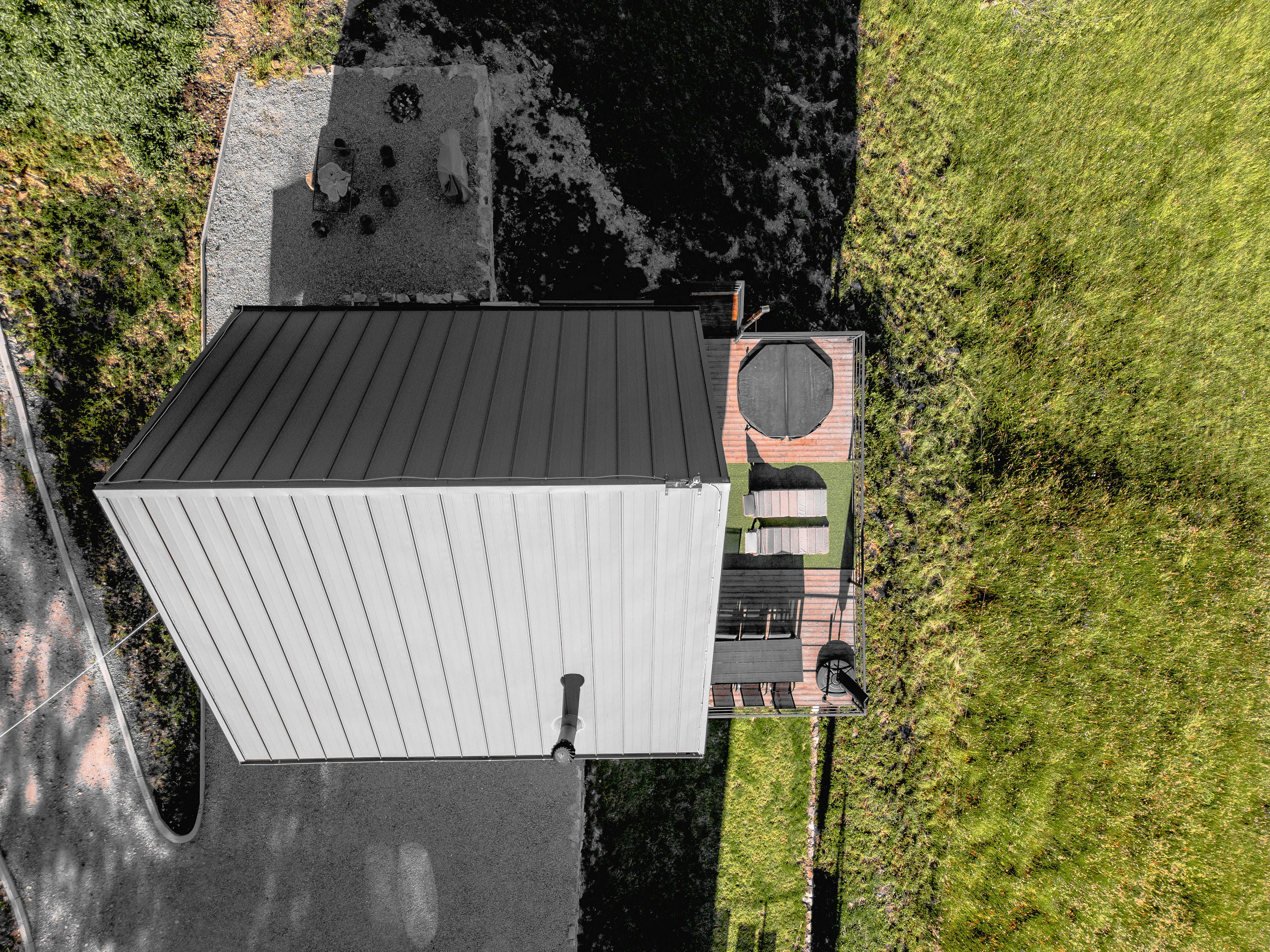 Top view chalet