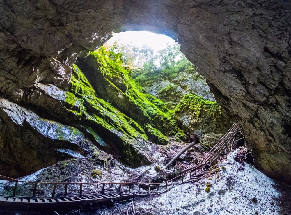 Scărișoara Glacier Cave